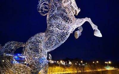 Belysning på hög nivå i Uddevalla